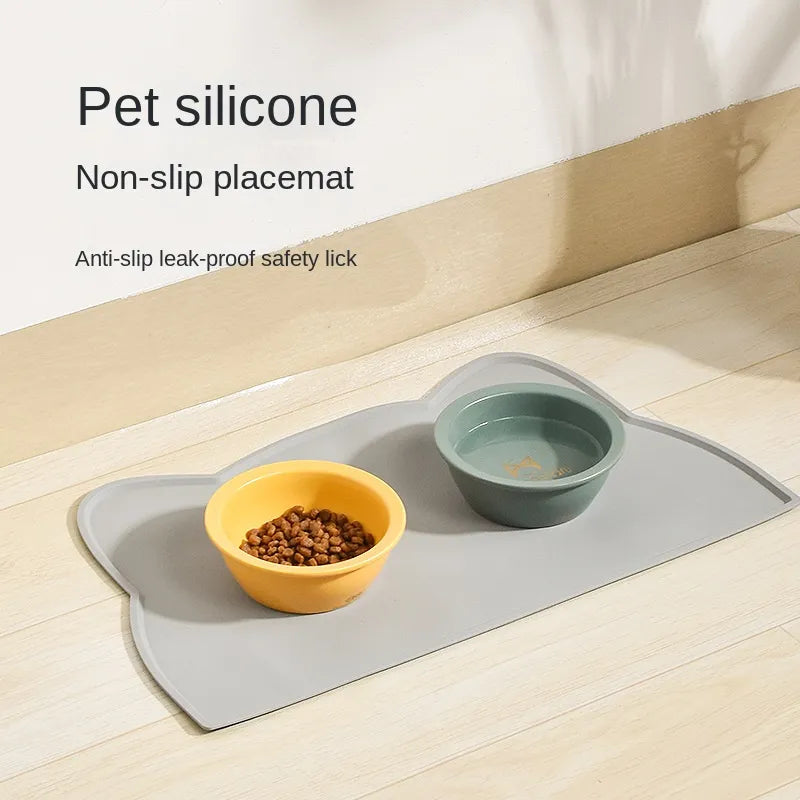 eco-friendly Pet Silicone Food Mat