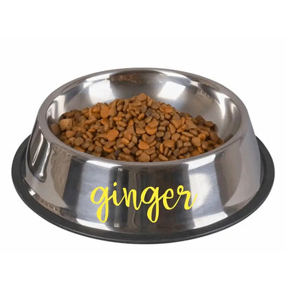 Customizable Pet Bowl