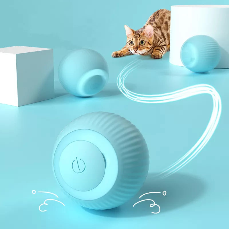 eco-friendly Electric Cat Ball Toys