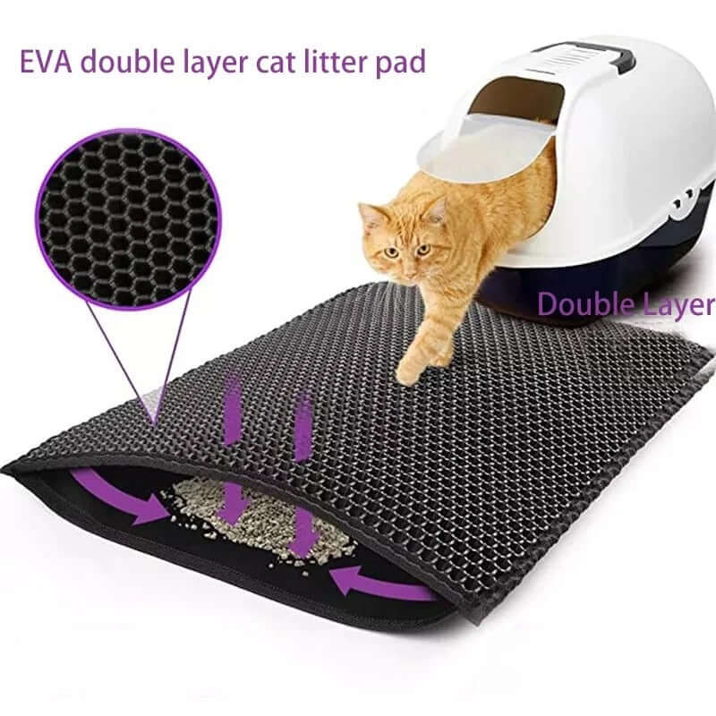 eco-friendly cat litter mat