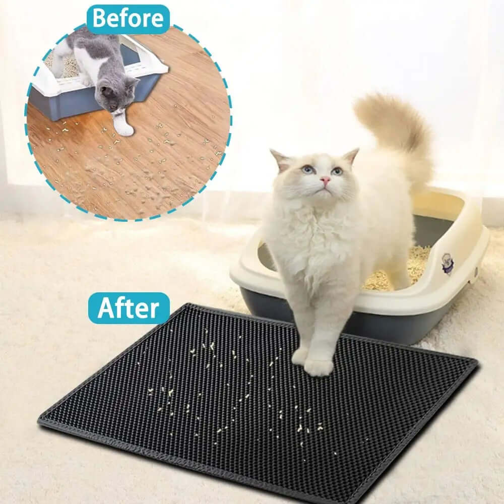 eco-friendly cat litter mat