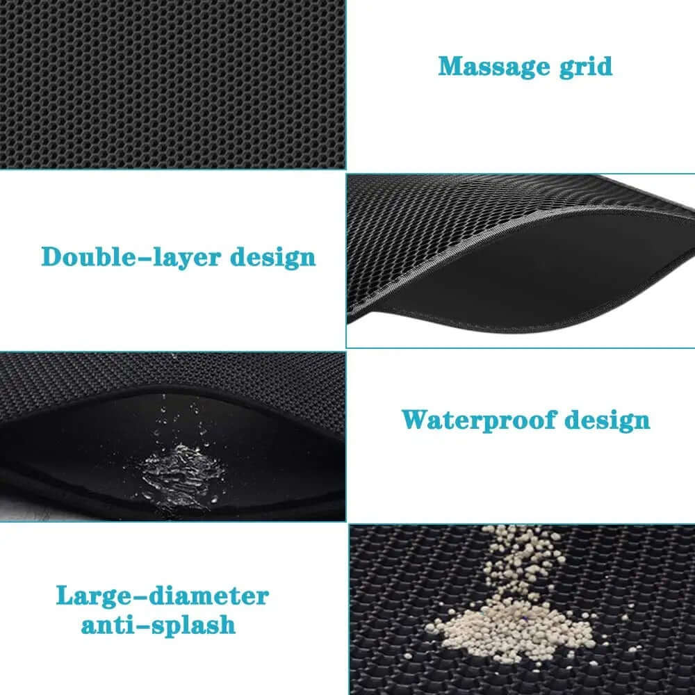 eco-friendly cat litter mat